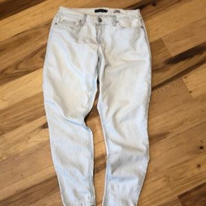 Level 99 blue & white pants